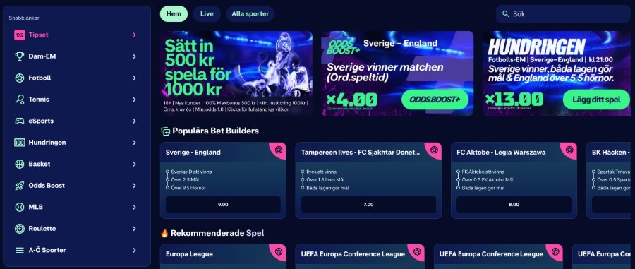 Hajper betting