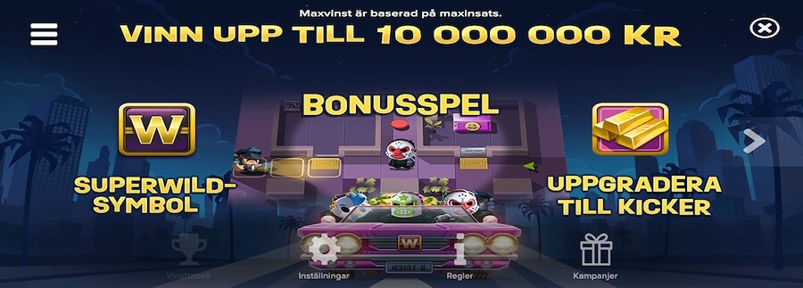 Heist Guys bonusspel