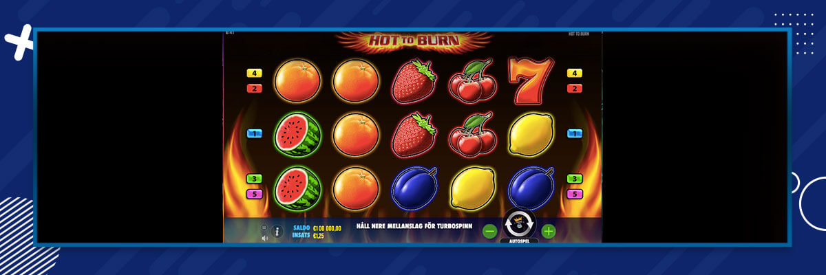 Hot to Burn Slot Bonus