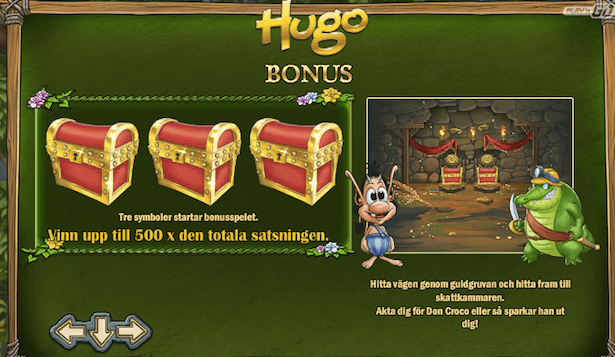 Hugo Slot Bonus