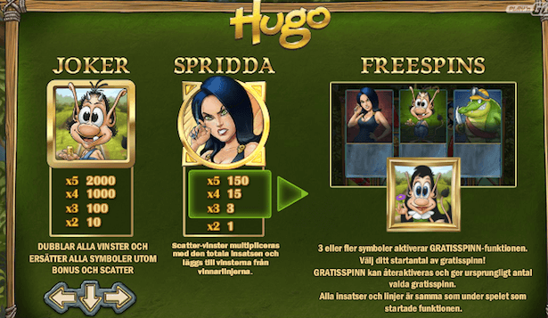 Hugo Slot Bonus