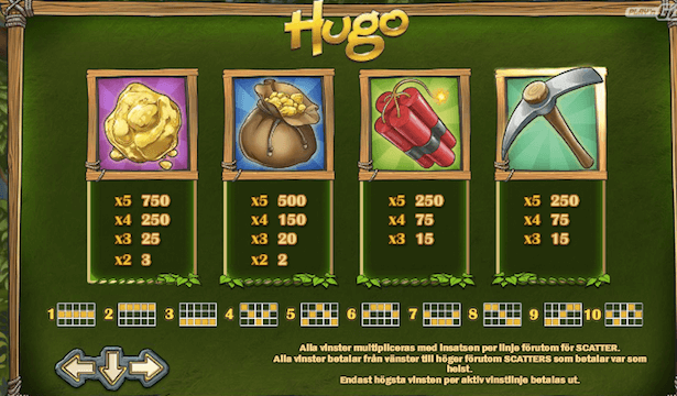 Hugo Slot Bonus