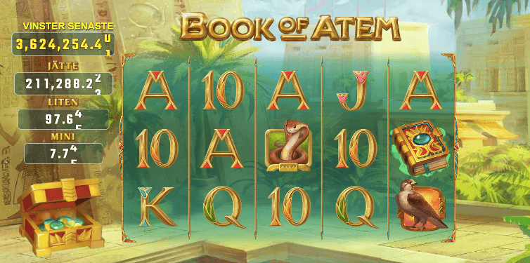 Book of Atem WowPot Slot.