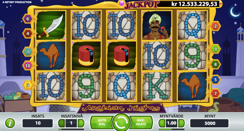 Arabian Nights Slot.