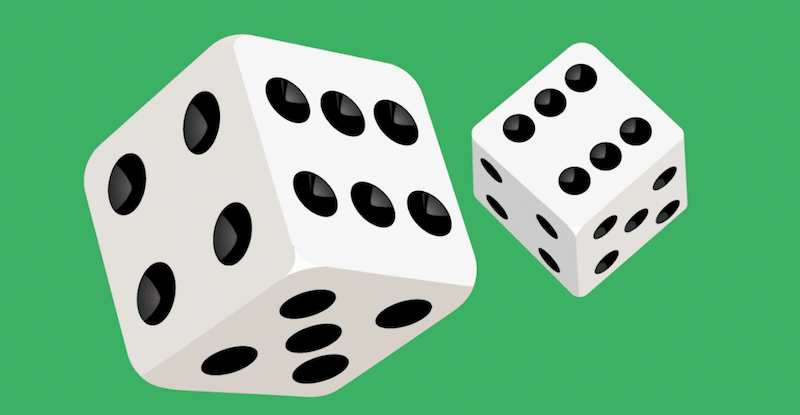 Tärningsspel på nätet.