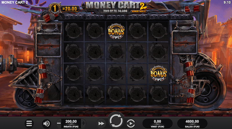 Money Cart 2 slot.