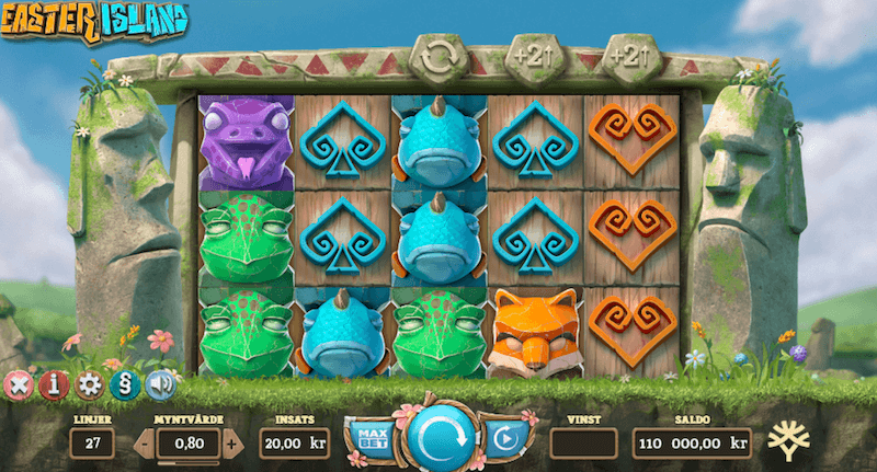 Easter Island slot.