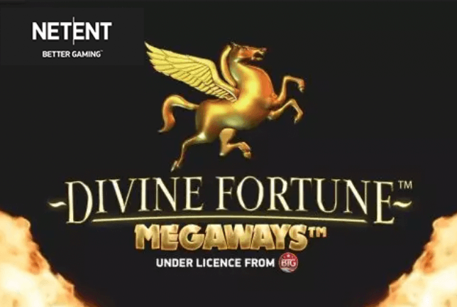 Divine Fortune Megaways logga.
