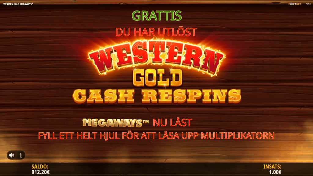 Western Gold Megaways multiplikator