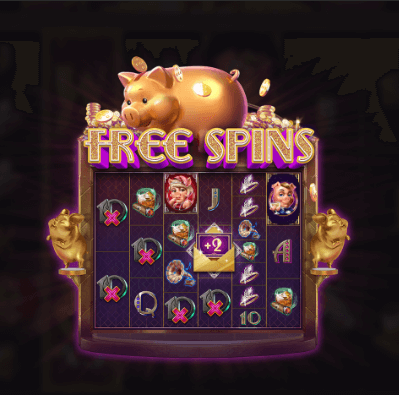 The Great Pigsby Megaways - Free spins