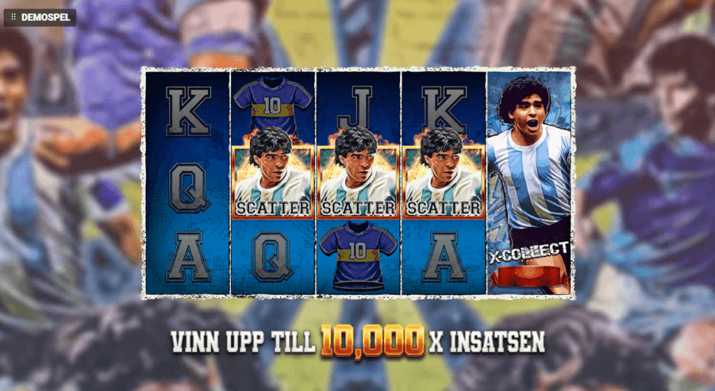 D10S Maradona maxvinst