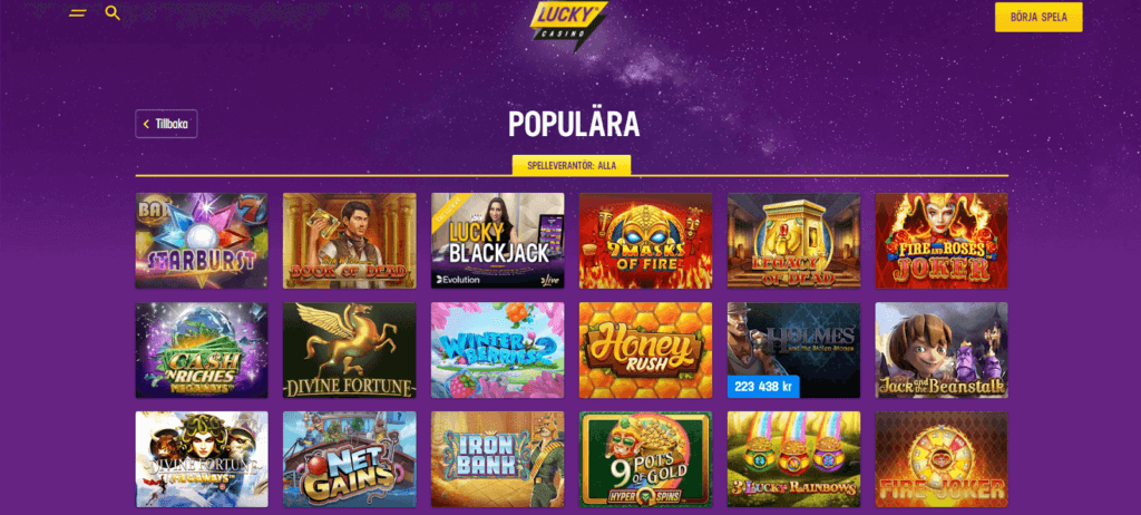 Lucky Casino slots