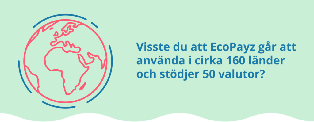 EcoPayz vilka länder använder