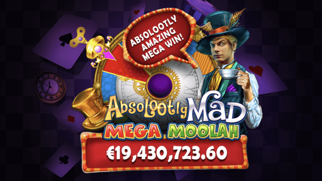 Mega Moolah slot största jackpottvinst