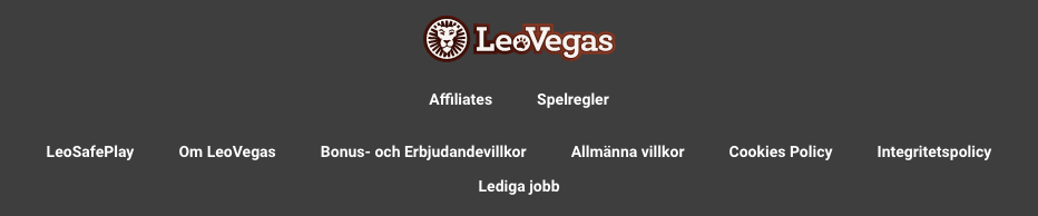 LeoVegas regler och villkor