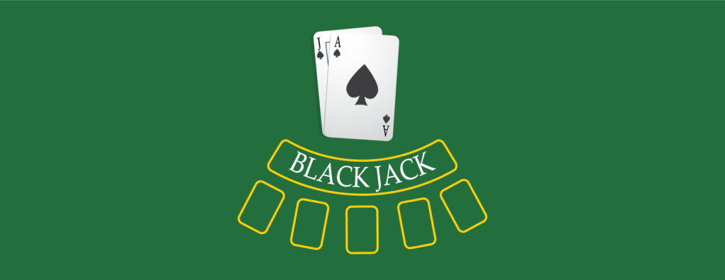 Blackjack går ut på att komma så nära 21 som möjligt. 