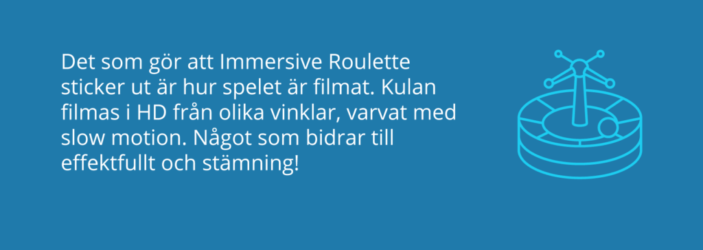 Immersive Roulette filmas med HD.