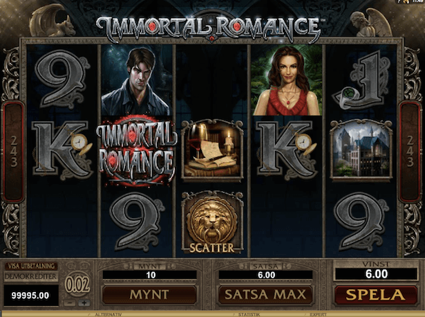 Immortal Romance Bonus