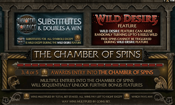 Immortal Romance Bonus Immortal Romance Bonus