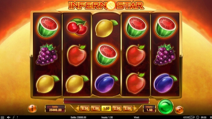 Inferno Star Slot Bonus Game