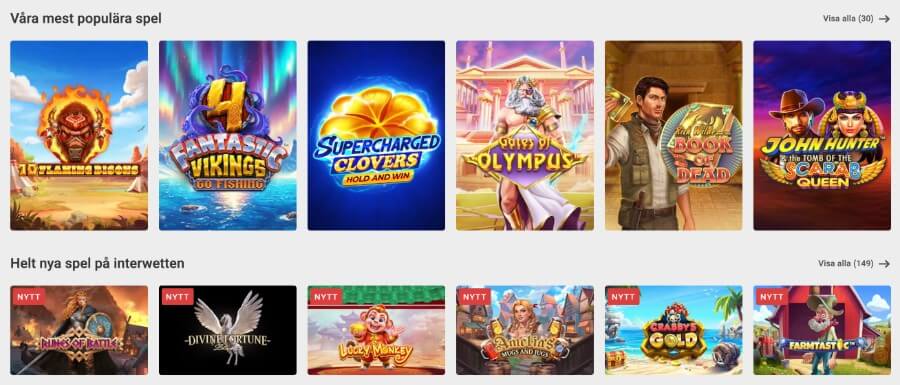 Slots hos Interwetten Casino