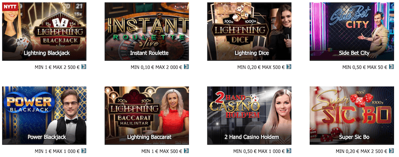 Interwetten Casino live.