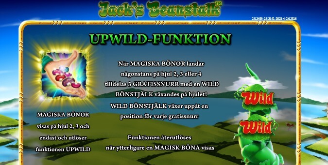 Jack's Beanstalk Free Spins