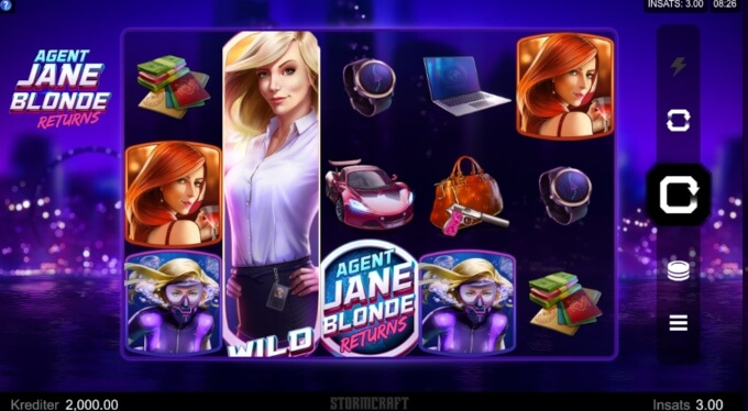 Agent Jane Blonde Returns Slot Bonus 1