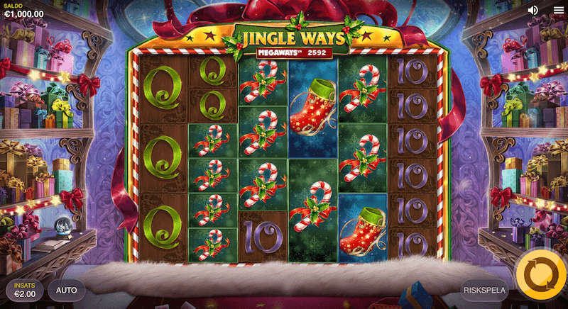 Jingle Ways Megaways slot.