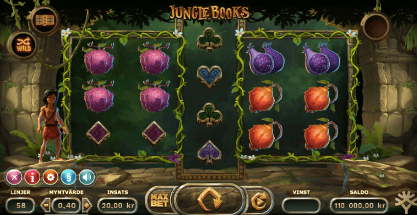 Jungle Books spelplan.