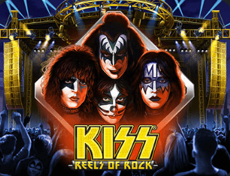 Kiss Reels of Rock logga. 