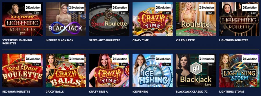 Livecasinot inne på Kungaslottet