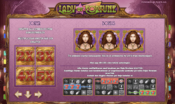 Lady of Fortune Bonus