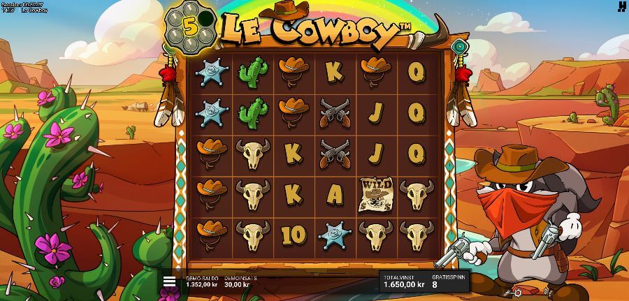 Le Cowboy - Pistols at Dawn free spins