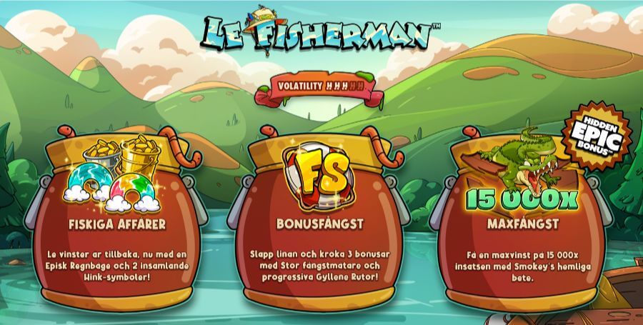 Bonusfunktioner hos Le Fisherman