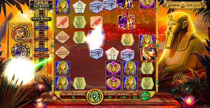 Legend of the Nile Free Spins