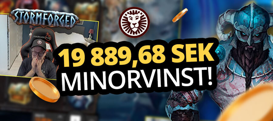 Jackpotvinst hos LeoVegas