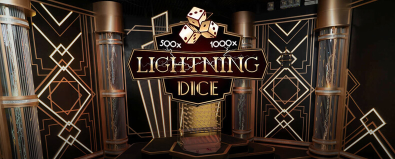 Lightning Dice logga. 