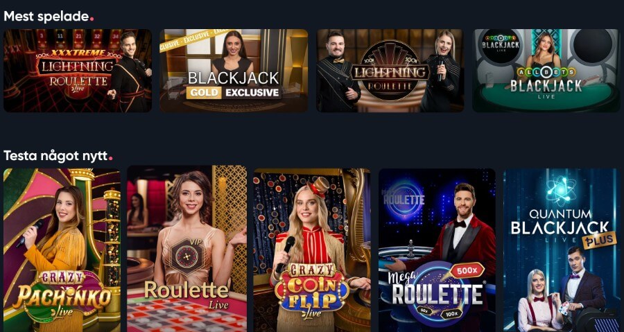 Speedy Casino Game Shows