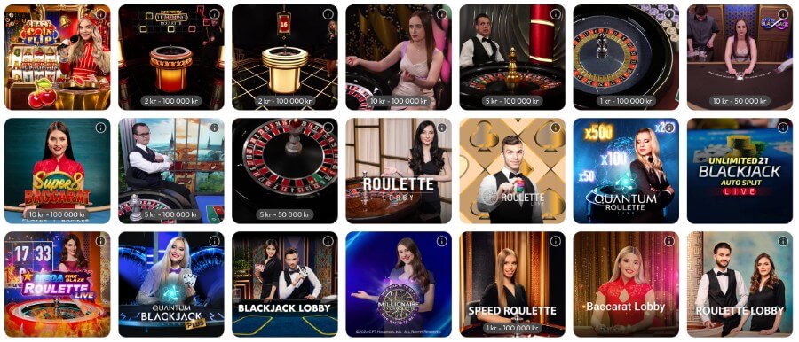 Casinostugan live casino
