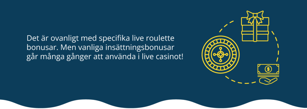 Live roulette bonusar.
