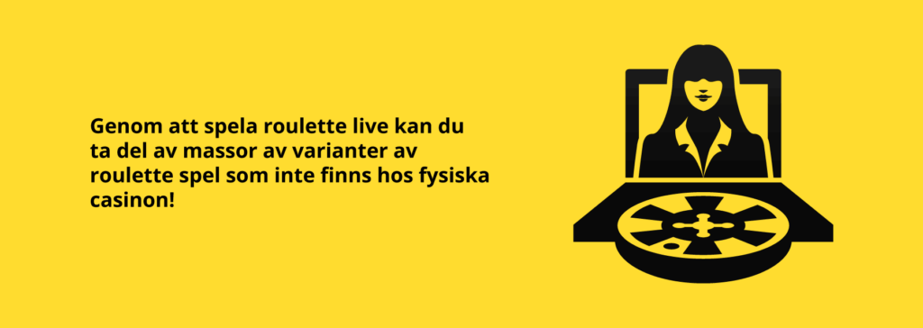 live roulette varianter.