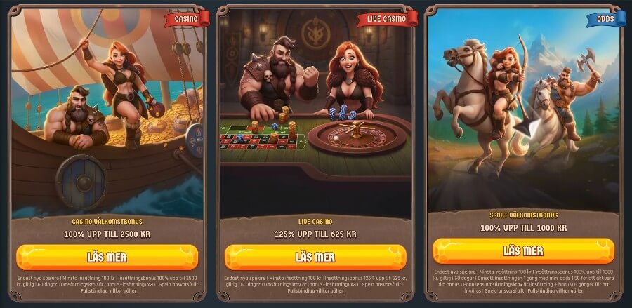 Lodur välkomstbonus