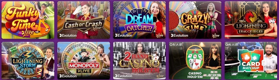 Game Shows hos Lucky Casino