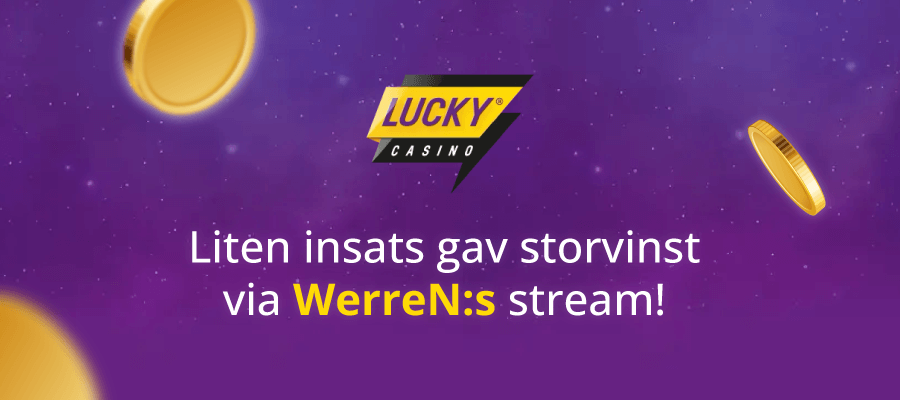 Jackpott för WerreN:s Twitch-följare
