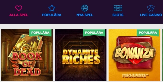 Lucky Vegas Casino Bonus Games