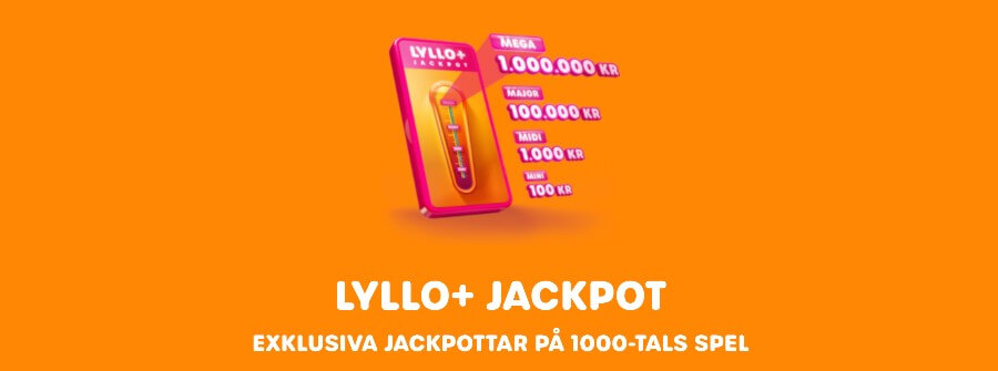 Jackpottar hos Lyllo Casino - Olika nivåer