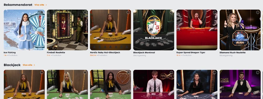 Lyllo Casino live casino