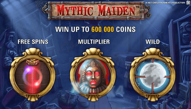 Mythic Maiden slot online - Bonus och free spins