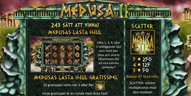 Medusa 2 Bonus